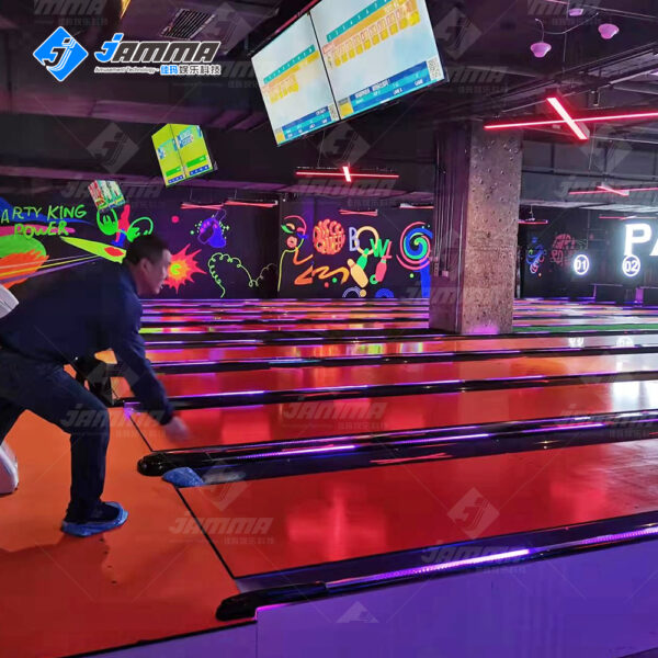 indoor bowling alley cost
