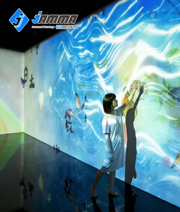 3D Wall Projection Interactive game
