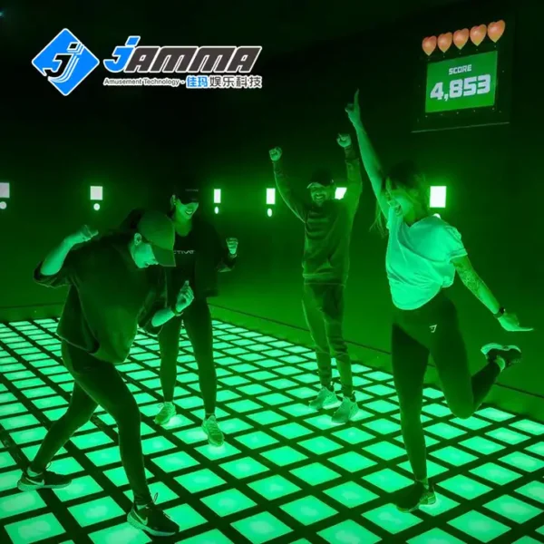 Buy 2024 interactive LED jump grid game