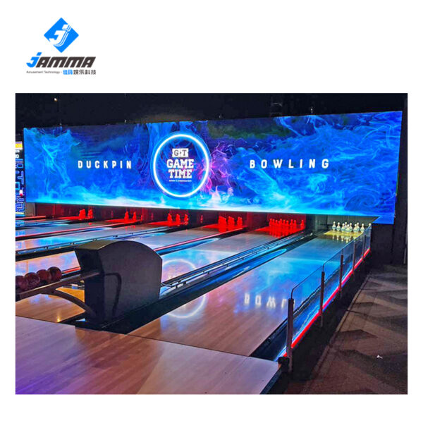 Top-rated interactive projection bowling lanes near me